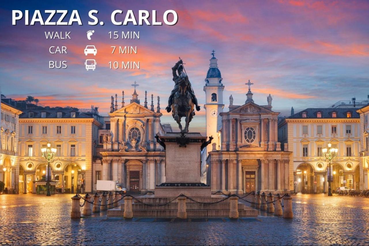 Appartamenti Vista Mole, Centro A 15 Min - Luxury Suites & Fast Wifi تورينو المظهر الخارجي الصورة